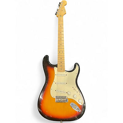 Used Fender Standard Stratocaster 2 Color Sunburst Solid Body Electric Guitar