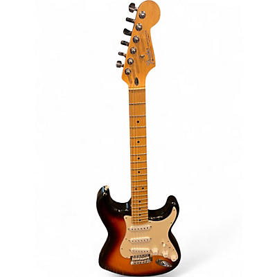 Used Fender Standard Stratocaster 2 Tone Sunburst Solid Body Electric Guitar