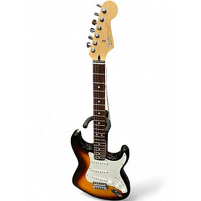 Used Fender Standard Stratocaster 2 Tone Sunburst Solid Body Electric Guitar