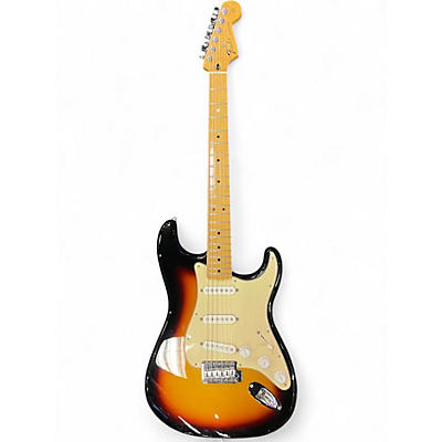 Used Fender Standard Stratocaster 3 Color Sunburst Solid Body Electric Guitar