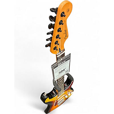 Used Fender Standard Stratocaster 3 Color Sunburst Solid Body Electric Guitar