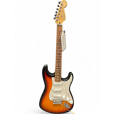 Used Fender Standard Stratocaster 3 Color Sunburst Solid Body Electric Guitar