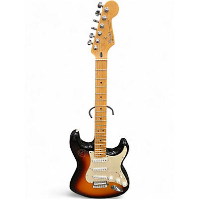 Used Fender Standard Stratocaster 3 Color Sunburst Solid Body Electric Guitar