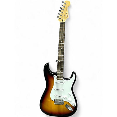 Used Fender Standard Stratocaster 3 Color Sunburst Solid Body Electric Guitar