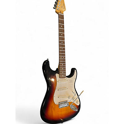 Used Fender Standard Stratocaster 3 Color Sunburst Solid Body Electric Guitar