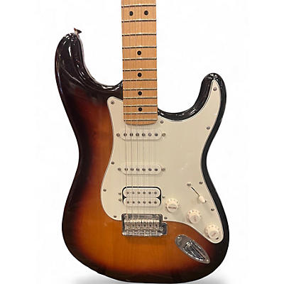 Used Fender Standard Stratocaster 3 Tone Sunburst Solid Body Electric Guitar