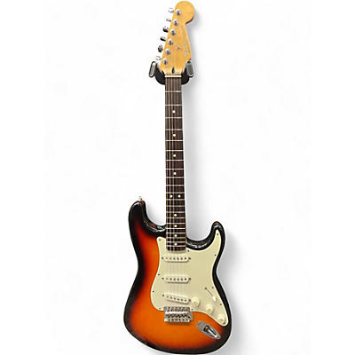 Used Fender Standard Stratocaster 3 Tone Sunburst Solid Body Electric Guitar