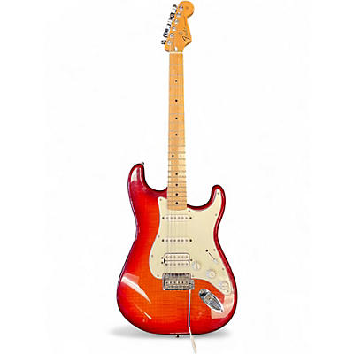 Used Fender Standard Stratocaster AGED CHERRY BURST Solid Body Electric Guitar