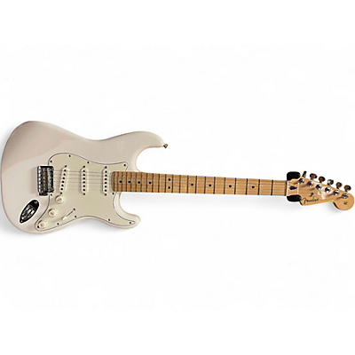 Used Fender Standard Stratocaster Alpine White Solid Body Electric Guitar