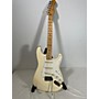 Used Fender Used Fender Standard Stratocaster Antique White Solid Body Electric Guitar Antique White