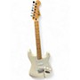 Used Fender Standard Stratocaster Antique White Solid Body Electric Guitar Antique White