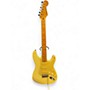 Used Fender Standard Stratocaster Antique White Solid Body Electric Guitar Antique White