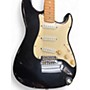 Used Fender Standard Stratocaster BLACK Solid Body Electric Guitar BLACK