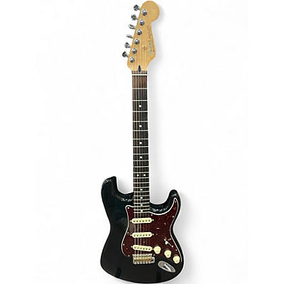 Used Fender Standard Stratocaster BLACK Solid Body Electric Guitar