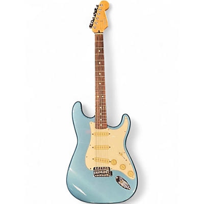 Used Fender Standard Stratocaster BLUE Solid Body Electric Guitar