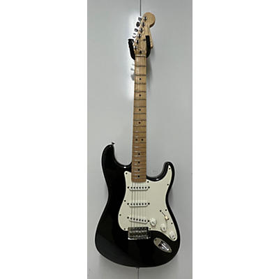 Fender Used Fender Standard Stratocaster Black And White Solid Body Electric Guitar