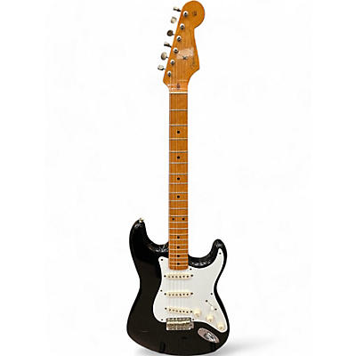 Fender Used Fender Standard Stratocaster Black Solid Body Electric Guitar