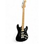 Used Fender Standard Stratocaster Black Solid Body Electric Guitar Black