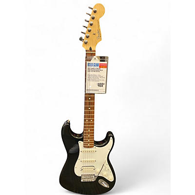 Used Fender Standard Stratocaster Black Solid Body Electric Guitar