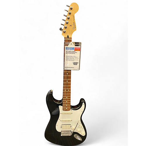 Used Fender Standard Stratocaster Black Solid Body Electric Guitar Black
