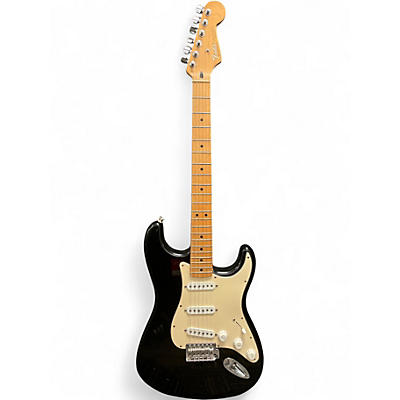 Used Fender Standard Stratocaster Black Solid Body Electric Guitar
