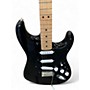 Used Fender Standard Stratocaster Black Solid Body Electric Guitar Black