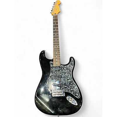 Used Fender Standard Stratocaster Black Solid Body Electric Guitar