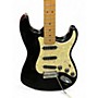 Used Fender Standard Stratocaster Black Solid Body Electric Guitar Black