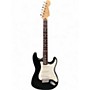 Used Fender Standard Stratocaster Black Solid Body Electric Guitar Black