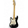 Used Fender Standard Stratocaster Black Solid Body Electric Guitar Black