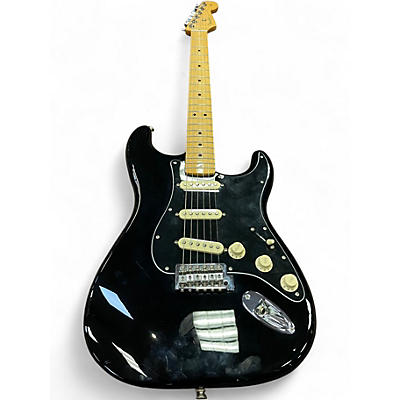 Used Fender Standard Stratocaster Black Solid Body Electric Guitar