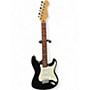 Used Fender Standard Stratocaster Black Solid Body Electric Guitar Black