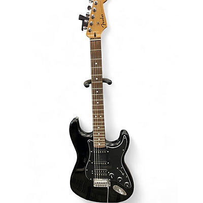 Used Fender Standard Stratocaster Black Solid Body Electric Guitar