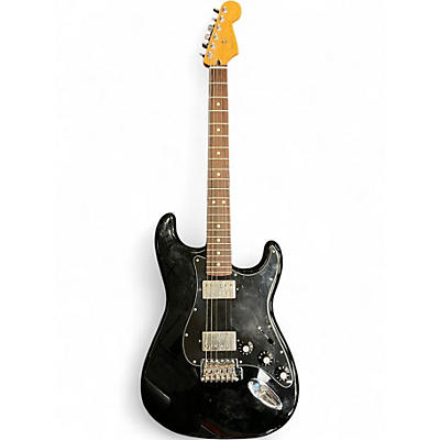 Used Fender Standard Stratocaster Black Solid Body Electric Guitar
