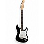 Used Fender Standard Stratocaster Black Solid Body Electric Guitar Black