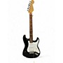 Used Fender Standard Stratocaster Black Solid Body Electric Guitar Black