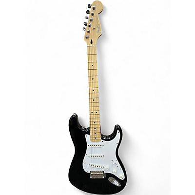 Used Fender Standard Stratocaster Black Solid Body Electric Guitar