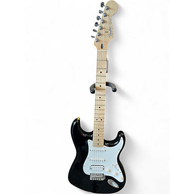 Used Fender Standard Stratocaster Black Solid Body Electric Guitar
