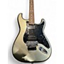 Used Fender Standard Stratocaster Black and Gold Solid Body Electric Guitar Black and Gold