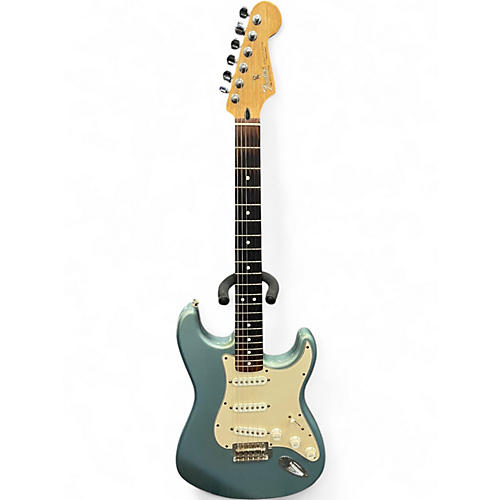 Used Fender Standard Stratocaster Blue Agave Solid Body Electric Guitar Blue Agave