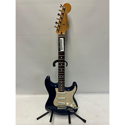 Fender Used Fender Standard Stratocaster Blue Solid Body Electric Guitar