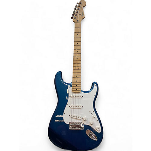 Fender Used Fender Standard Stratocaster Blue Solid Body Electric Guitar Blue