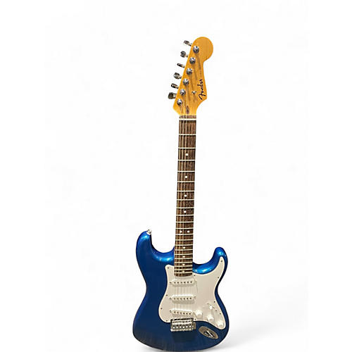 Used Fender Standard Stratocaster Blue Solid Body Electric Guitar Blue