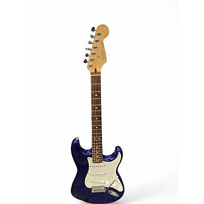 Used Fender Standard Stratocaster Blue Solid Body Electric Guitar