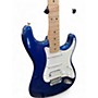 Used Fender Standard Stratocaster Blue Solid Body Electric Guitar Blue
