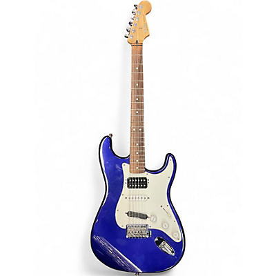 Used Fender Standard Stratocaster Blue Solid Body Electric Guitar