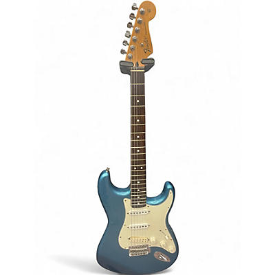 Used Fender Standard Stratocaster Blue Solid Body Electric Guitar