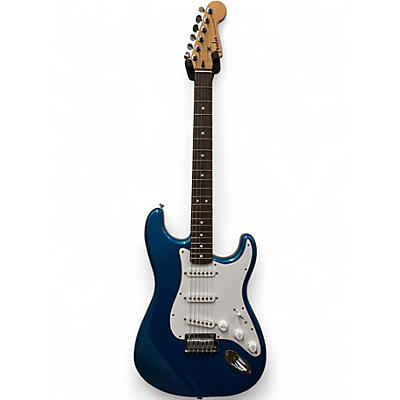 Used Fender Standard Stratocaster Blue Solid Body Electric Guitar