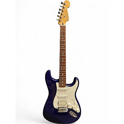 Used Fender Standard Stratocaster Blue Solid Body Electric Guitar