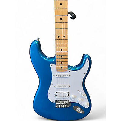 Used Fender Standard Stratocaster Blue Solid Body Electric Guitar